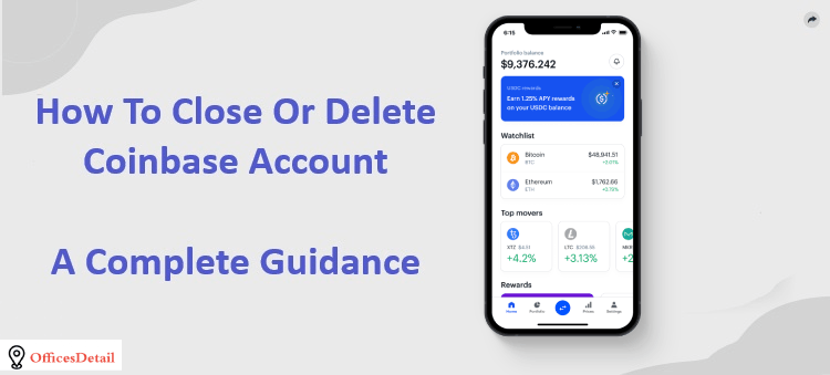 how to delete coinbase account,